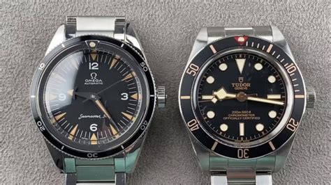 tudor black bay vs omega seamaster 300m|omega 8800 vs tudor mt5602.